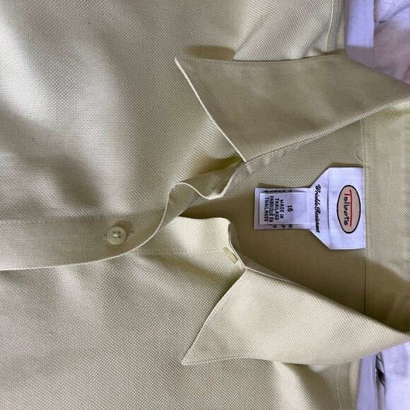 Talbots NWT Classic Cotton Long Sleeve Button Down Womens Shirt Size 16 - Picture 4 of 11